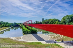 Viennaslide-05364444f Paris, Cergy-Pontoise, Axe Major von Dani Karavan, Gérard-Philippe Amphitheater // Paris, Cergy-Pontoise, Axe Major by Dani Karavan, Gérard-Philippe Theater