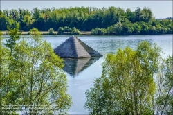 Viennaslide-05364457f Paris, Cergy-Pontoise, Axe Major von Dani Karavan, Pyramide // Paris, Cergy-Pontoise, Axe Major by Dani Karavan, Pyramid