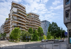 Viennaslide-05368109 Paris, Stadtentwicklungsgebiet Billancourt, Ile Seguin Rives de Seine, Quartier Trapeze