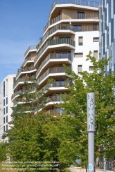 Viennaslide-05368119 Paris, Stadtentwicklungsgebiet Billancourt, Ile Seguin Rives de Seine, Quartier Trapeze