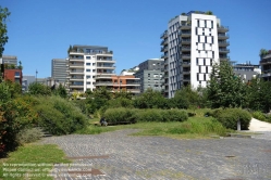 Viennaslide-05369710 Paris, Stadtentwicklungsgebiet Rive Gauche,  Jardin des Grands Moulins - Paris, City Development Project Rive Gauche,  Jardin des Grands Moulins