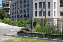 Viennaslide-05369711 Paris, Stadtentwicklungsgebiet Rive Gauche,  Jardin des Grands Moulins - Paris, City Development Project Rive Gauche,  Jardin des Grands Moulins