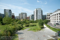 Viennaslide-05369722 Paris, Stadtentwicklungsgebiet Rive Gauche,  Jardin des Grands Moulins - Paris, City Development Project Rive Gauche,  Jardin des Grands Moulins