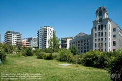 Viennaslide-05369734 Paris, Stadtentwicklungsgebiet Rive Gauche, Les Grands Moulins de Paris, 5 Rue Thomas Mann, Georges Wybo 1920, heute Studentenheim der Universität Paris VII Denis Diderot