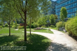 Viennaslide-05369737 Paris, Stadtentwicklungsgebiet Rive Gauche,  Jardin des Grands Moulins - Paris, City Development Project Rive Gauche,  Jardin des Grands Moulins