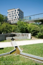 Viennaslide-05369738 Paris, Stadtentwicklungsgebiet Rive Gauche,  Jardin des Grands Moulins - Paris, City Development Project Rive Gauche,  Jardin des Grands Moulins