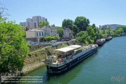 Viennaslide-05370007 Paris, Seineufer an der Ile Saint-Denis, Quai du Moulin