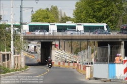 Viennaslide-05380007 Paris, Straßenbahn, Baustelle T10, Hopital Beclere // Paris, Tramway, T10, Hopital Beclere 