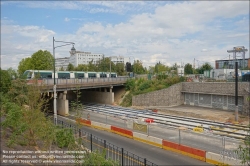 Viennaslide-05380008 Paris, Straßenbahn, Baustelle T10, Hopital Beclere // Paris, Tramway, T10, Hopital Beclere 