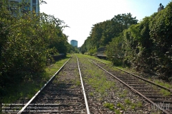 Viennaslide-05387037 Der Chemin de Fer de Petite Ceinture (Kleine Ringbahn) war eine 32 Kilometer lange, Paris umrundende Eisenbahnstrecke, die ab 1852 die in der Stadt gelegenen Endbahnhöfe miteinander verband. Sie verlief innerhalb der Stadtgrenze weitgehend entlang der Thiersschen Stadtbefestigung, einer Mitte des 19. Jahrhunderts errichteten Verteidigungsanlage, da sie auch militärischen Zwecken dienen sollte. Seit 1934 großenteils stillgelegt, sind ihre reichlich verbliebenen Gleise und Bahnhöfe seit Jahrzehnten Gegenstand von Debatten über Bebauung oder Bewahrung.