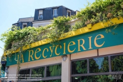 Viennaslide-05387526 Paris, Restaurant La Recyclerie im ehemaligen Bahnhof Ornano - Paris, Bar/Restaurant La Recyclerie in former Train Station Ornano