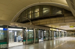 Viennaslide-05389547 Paris, moderne Metrolinie M14 - Paris, Modern Metro M14