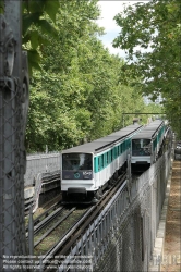 Viennaslide-05389578 Paris, Metro, Linie 6 nahe Saint-Jacques // Paris, Metro Line 6 near Saint-Jacques