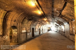 Viennaslide-05389638 Paris, Metro, aufgelassene Station St. Martin - Paris, Metro, abandoned St. Martin Station