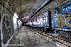 Viennaslide-05389663 Paris, Metro, alte Züge - Paris, Metro, Old Trains