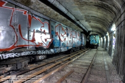 Viennaslide-05389664 Paris, Metro, alte Züge - Paris, Metro, Old Trains