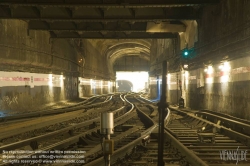 Viennaslide-05389691 Paris, Metro, Tunnel bei Villiers - Paris, Metro, Tunnel near Villiers