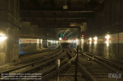 Viennaslide-05389692 Paris, Metro, Tunnel bei Villiers - Paris, Metro, Tunnel near Villiers