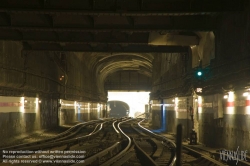 Viennaslide-05389693 Paris, Metro, Tunnel bei Villiers - Paris, Metro, Tunnel near Villiers