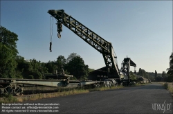 Viennaslide-05389848 Historischer Eisenbahnkran 'Diplodocus' // Historic Railroad Crane 'Diplodocus'