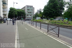 Viennaslide-05390046 Paris, Radstreifen - Paris, Bicycle Lane