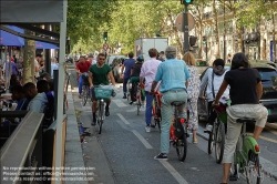 Viennaslide-05390056 Paris, Radweg // Paris, Bicycle Lane