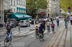 Viennaslide-05390077 Paris, Radverkehr // Paris, Bicycle Traffic