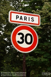 Viennaslide-05390111 Paris, Geschwindigkeitsbeschränkung auf 30 km/h // Paris, Speed Restriction 30 km/h