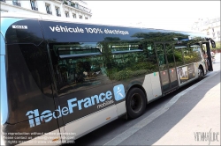 Viennaslide-05390116 Paris, elektrischer Bus // Paris, Electric Bus