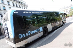 Viennaslide-05390117 Paris, elektrischer Bus // Paris, Electric Bus