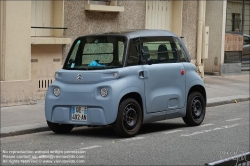 Viennaslide-05390308 Paris, elektrischer Kleinstwagen Citroen AMI // Paris, electric Micro Car Citroen AMI