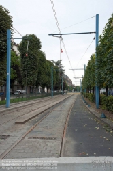 Viennaslide-05391003 Paris, Straßenbahnbaustelle in Saint-Denis - Paris, Tramway Construction in Saint-Denis