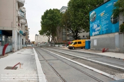 Viennaslide-05391025 Paris, Straßenbahnbaustelle in Saint-Denis - Paris, Tramway Construction in Saint-Denis
