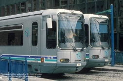 Viennaslide-05391113 Paris, moderne Straßenbahn T1 - Paris, Modern Tramway T1