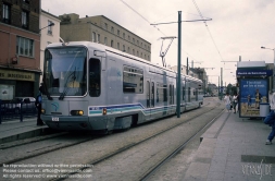 Viennaslide-05391126 Paris, moderne Straßenbahn T1 - Paris, Modern Tramway T1