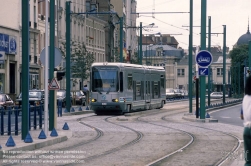 Viennaslide-05391127 Paris, moderne Straßenbahn T1 - Paris, Modern Tramway T1