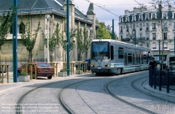 Viennaslide-05391128 Paris, moderne Straßenbahn T1 - Paris, Modern Tramway T1