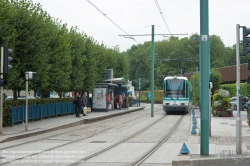 Viennaslide-05391233 Paris, Straßenbahn T1 in Saint-Denis - Paris, Tramway T1 in Saint-Denis