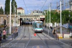 Viennaslide-05391247 Paris, Tramway Linie T1, Gare de Saint Denis