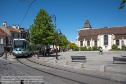 Viennaslide-05391254 Paris, Straßenbahn T1, Place Jean Grandel