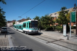 Viennaslide-05391262 Paris, Straßenbahn T1, Rue Timbaud