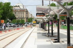 Viennaslide-05392004 Paris, Tramway T2, Baustelle - Paris, Tramway T2, Construction Site