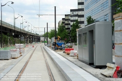 Viennaslide-05392011 Paris, Tramway T2, Baustelle - Paris, Tramway T2, Construction Site