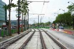 Viennaslide-05392013 Paris, Tramway T2, Baustelle - Paris, Tramway T2, Construction Site