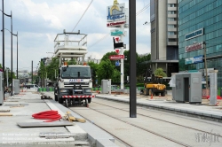 Viennaslide-05392015 Paris, Tramway T2, Baustelle - Paris, Tramway T2, Construction Site