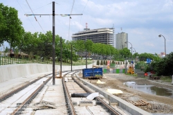 Viennaslide-05392018 Paris, Tramway T2, Baustelle - Paris, Tramway T2, Construction Site