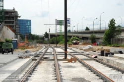 Viennaslide-05392019 Paris, Tramway T2, Baustelle - Paris, Tramway T2, Construction Site