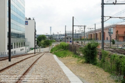 Viennaslide-05392024 Paris, Tramway T2, Baustelle - Paris, Tramway T2, Construction Site