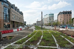 Viennaslide-05392042 Paris-Puteaux, Tramway T2, Baustelle - Paris-Puteaux, Tramway T2, Construction Site