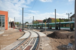 Viennaslide-05392062 Paris-Puteaux, Tramway T2, Baustelle - Paris-Puteaux, Tramway T2, Construction Site